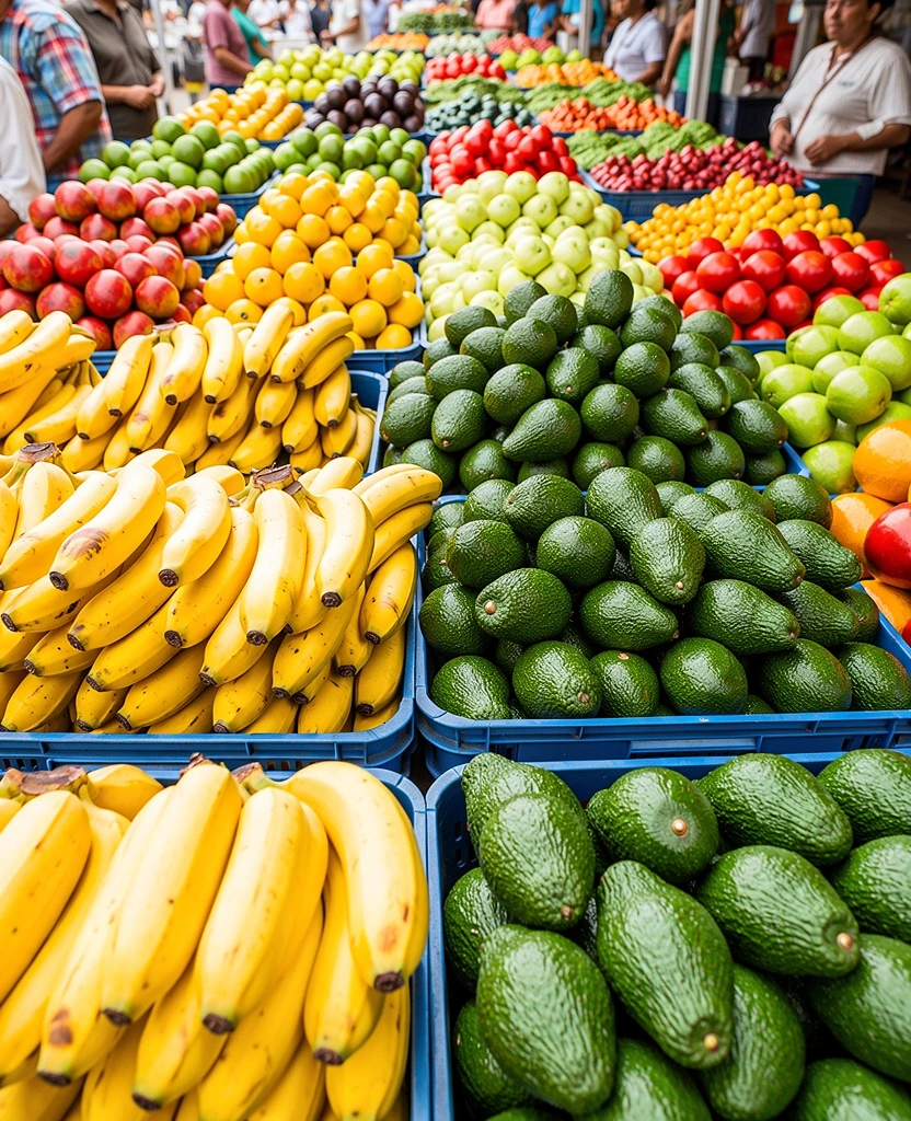 Mercado local colombiano
