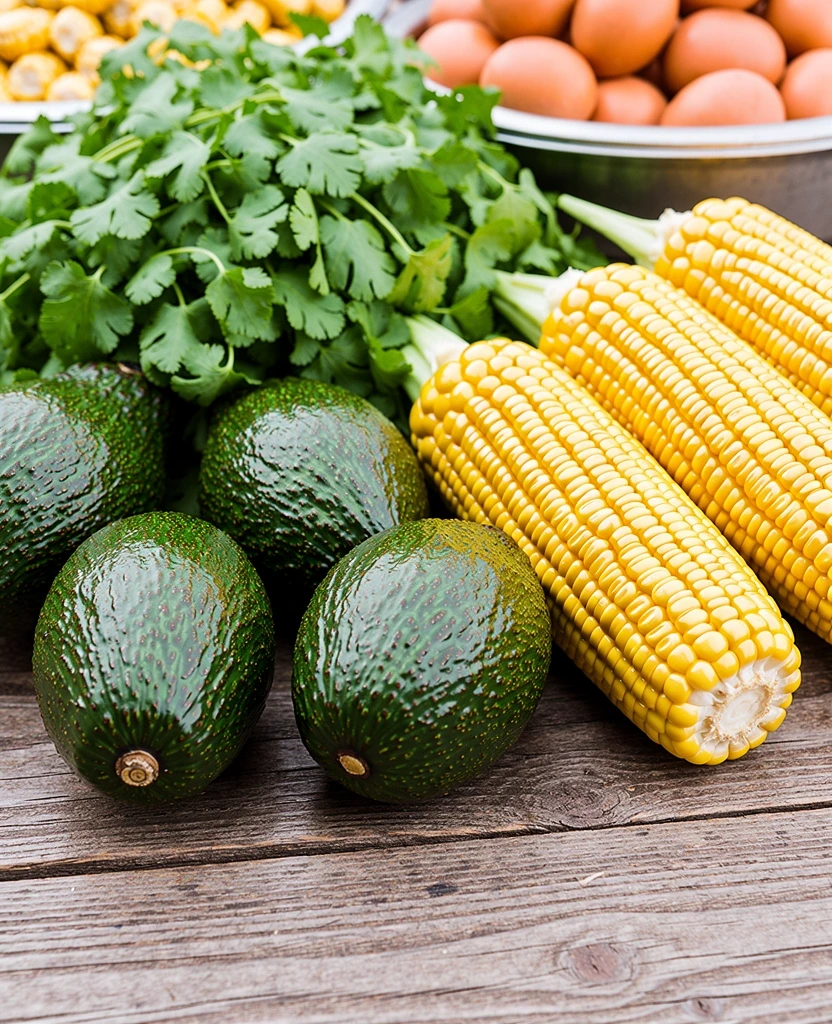 Ingredientes frescos colombianos